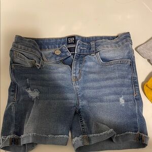 Gap Distressed Denim Shorts